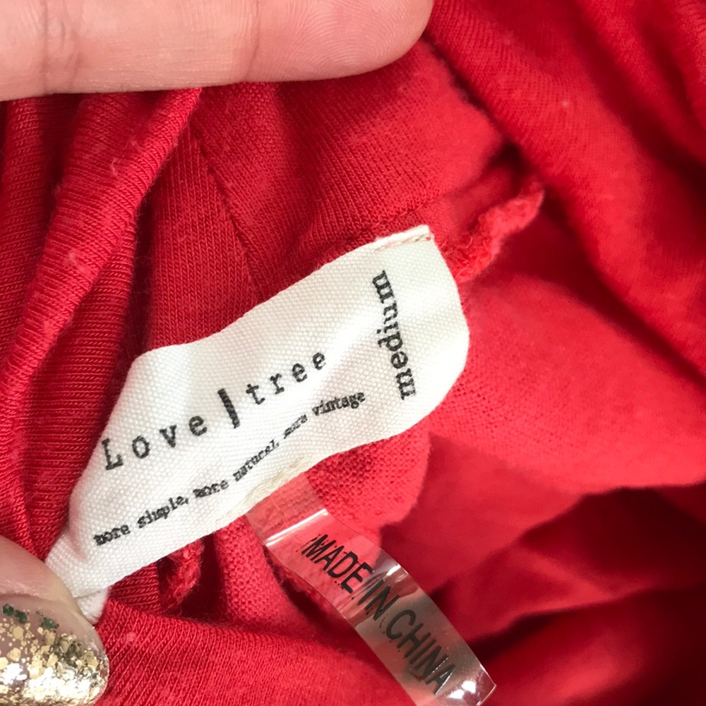 Love Tree | Red Boho Pants - Picture 5 of 5